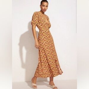 Faithfull the Brand Bellavista Midi Dress La Gomera